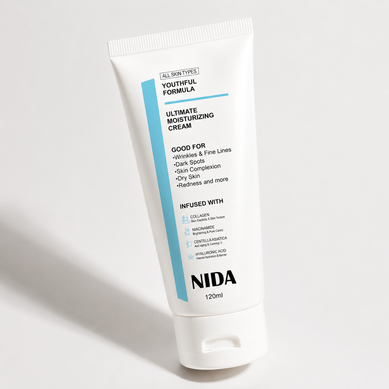 NIDA YOUTHFULL Moisturizing Cream 120 ML