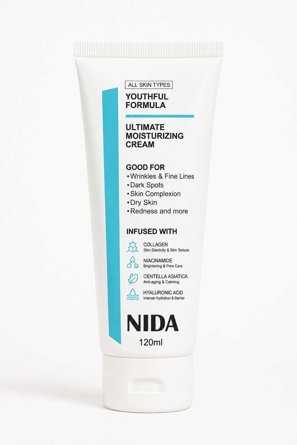 NIDA YOUTHFULL Moisturizing Cream 120 ML