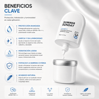 Protector Solar en Barra Summer Sunday SPF 50+ 4