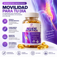 Relieve Sciatica – Suplemento para el Bienestar Nervioso 120 Cápsulas 2